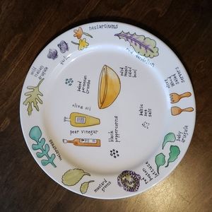 Ursula Dodge Salad Days Luncheon Salad Plates Set of 4